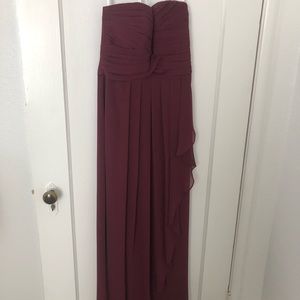 David’s Bridal bridesmaid dress
